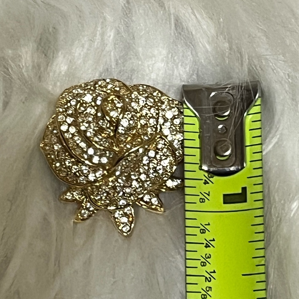 Vintage Rose Brooch - Picture 4 of 8